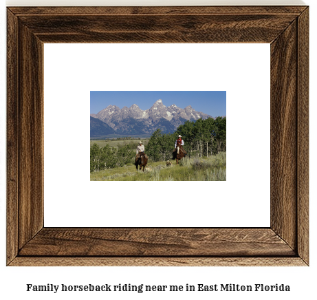 family horseback riding near me in East Milton, Florida